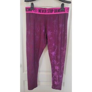 Women's Zumba Fitness Metallic Leggings